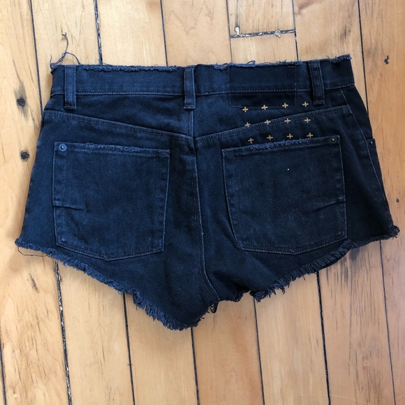 Ksubi black jean shorts - Picture 2 of 5
